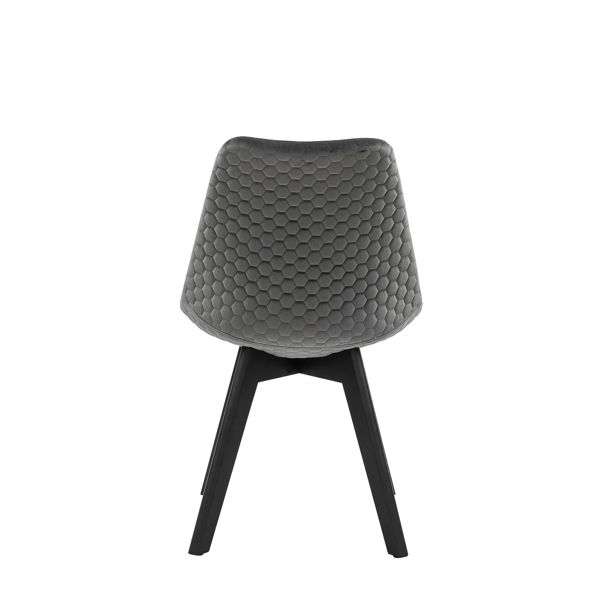 Modern Hexagon Embossed Pattern Chair