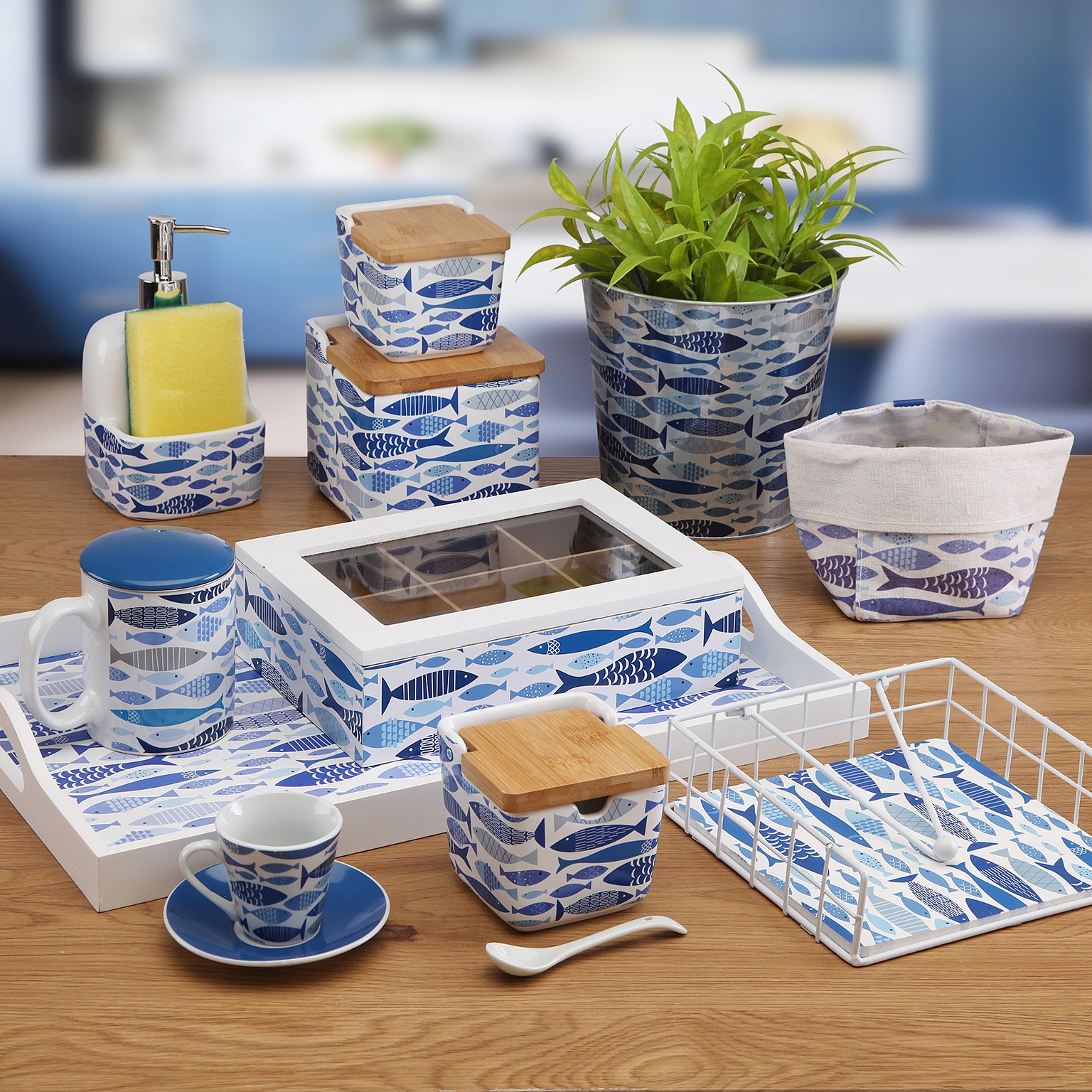 Aqua Espresso cup and Saucer Set