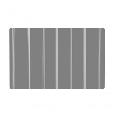 Grey Striped Placemat