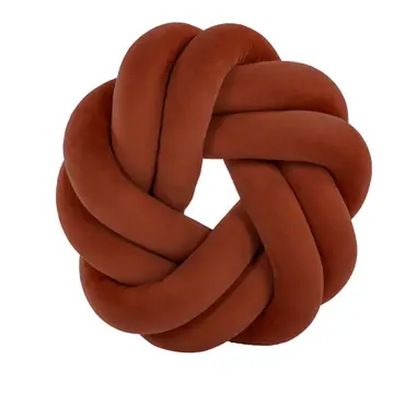 Knot Cushion Brown