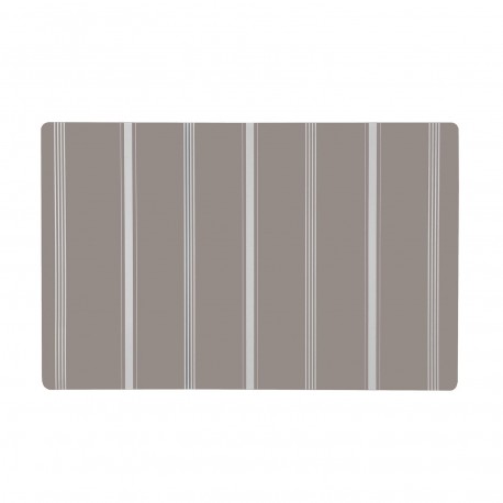 Brown Striped Placemat