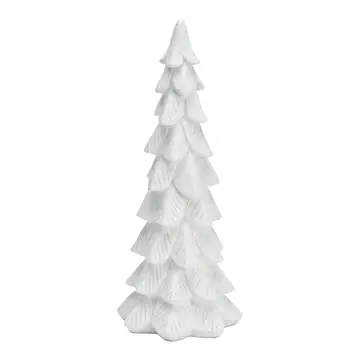 White Glitter Tree