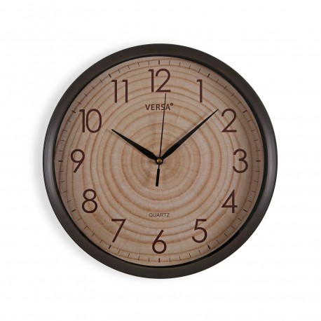 Wood Effect Wall Clock