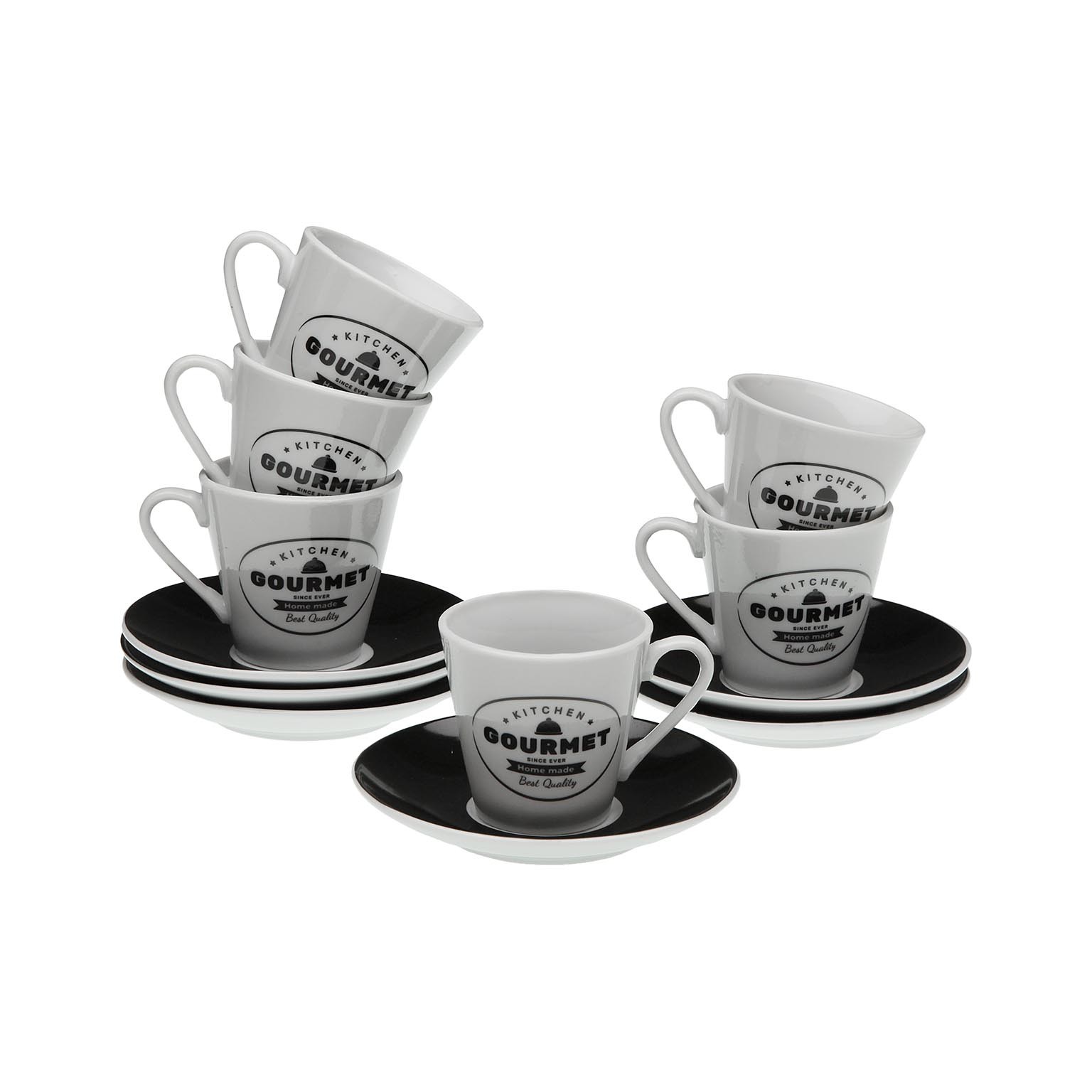 Gourmet Espresso Cup and Saucer Set