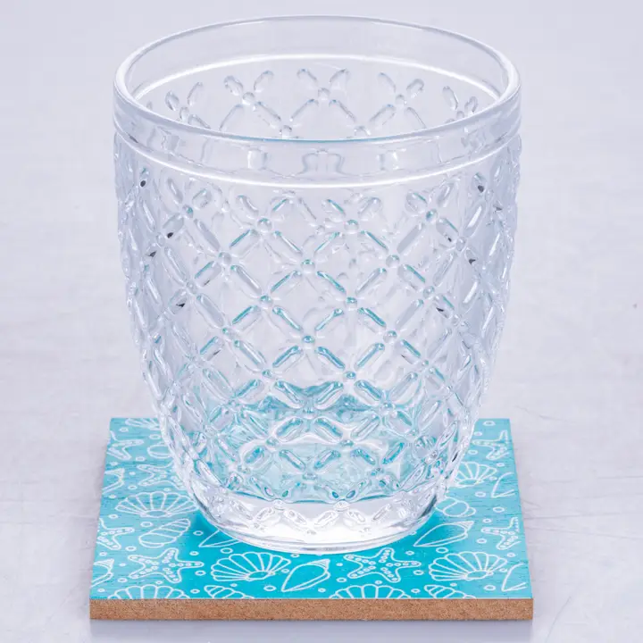 Set of Nautical-Themed Wooden Coasters 