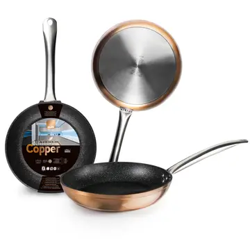  Non-Stick Copper Frying Pan 24cm