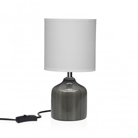 Ceramic Table Lamp Lyra Grey