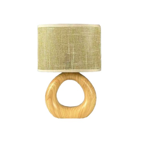 Wood Effect Ceramic Lamp Donna