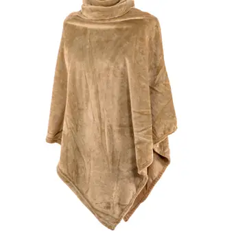 Plush Fleece Poncho