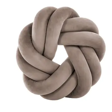 Knot Cushion Taupe