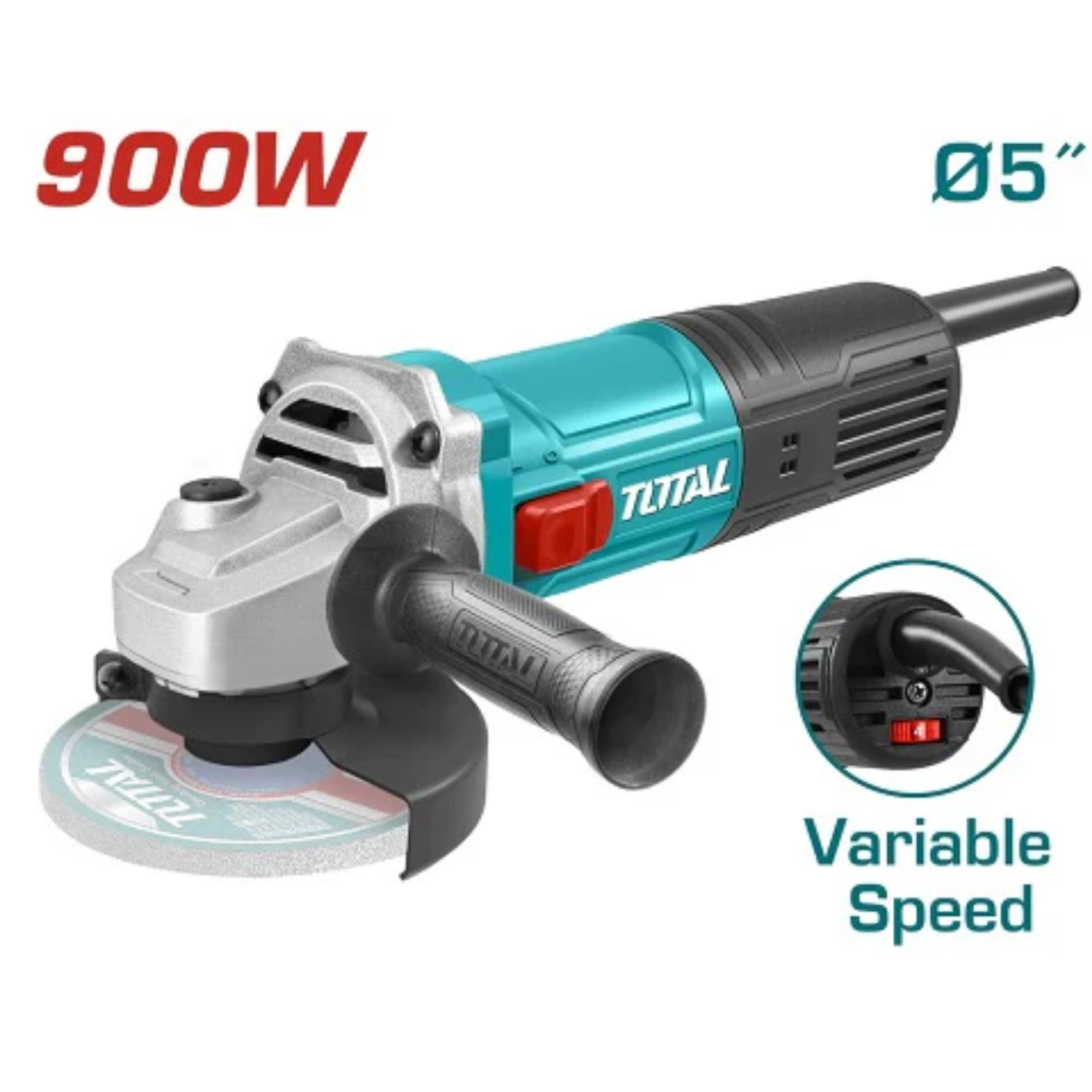 PULIDORA 900W (5") INDUSTRIAL / VELOCIDAD VARIABLE (TOTAL)