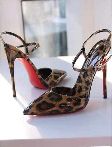 Leopard Print High Heels