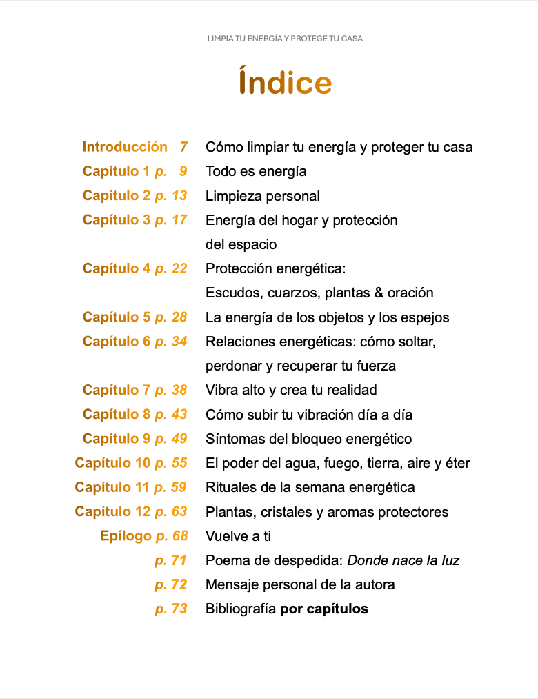 Limpia tu energía y protege tu hogar