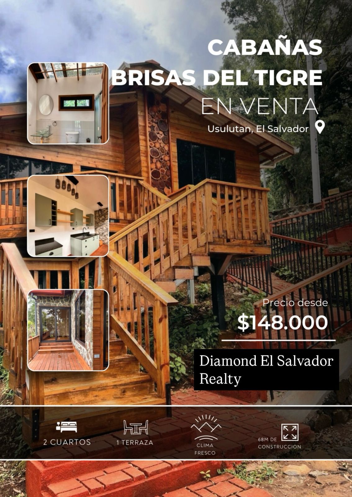 USULUTAN CABAÑAS BRISAS DEL TIGRE
