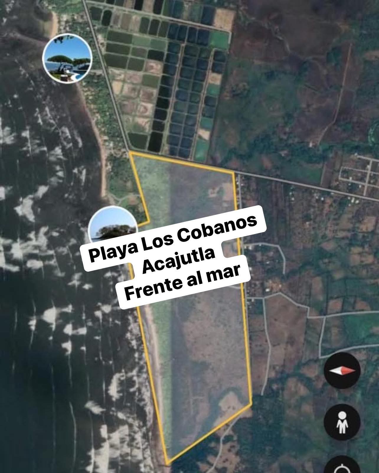 SONSONATE PLAYA LOS COBANOS TERRENO 8MNZNS