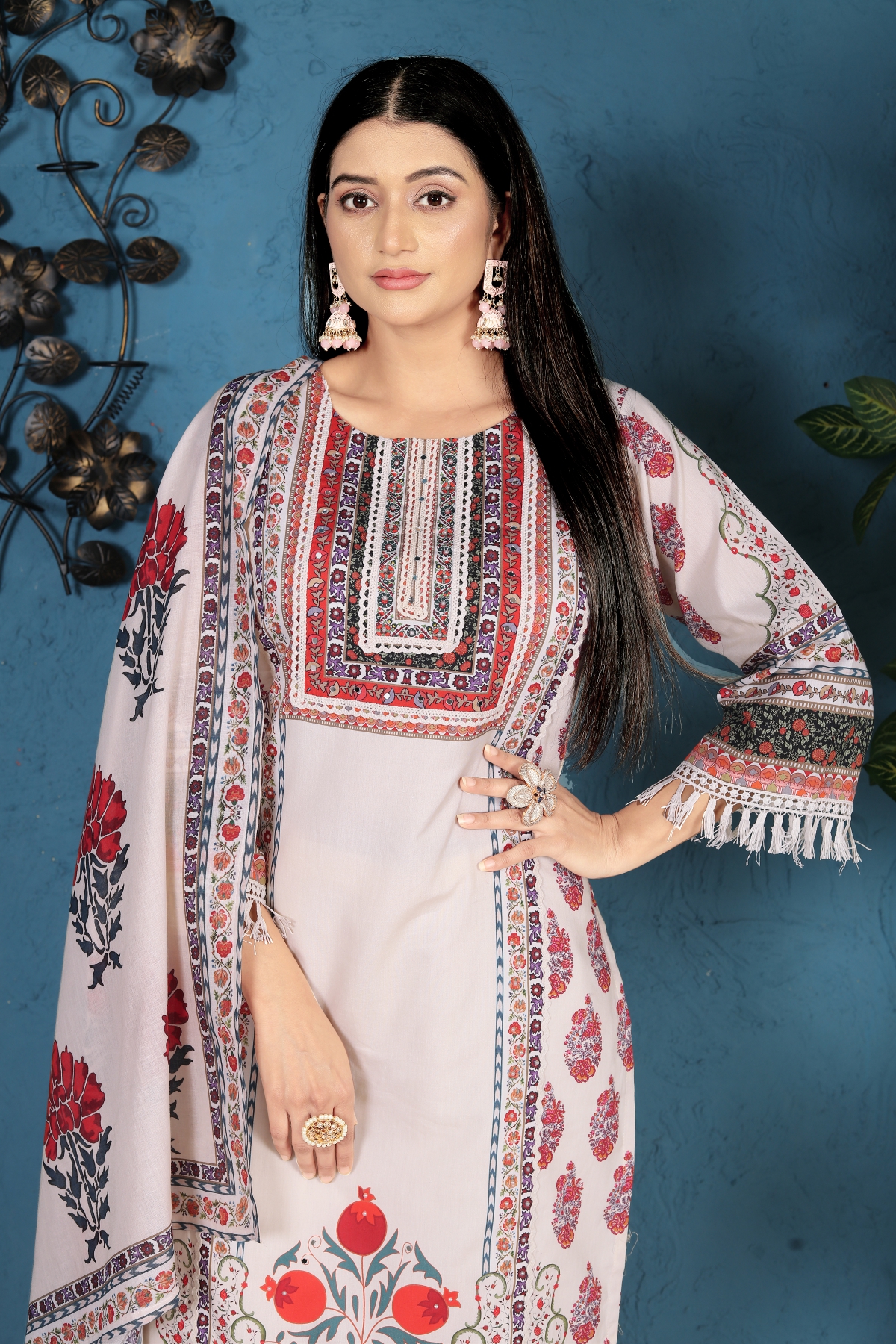 COTTON KURTA SET
