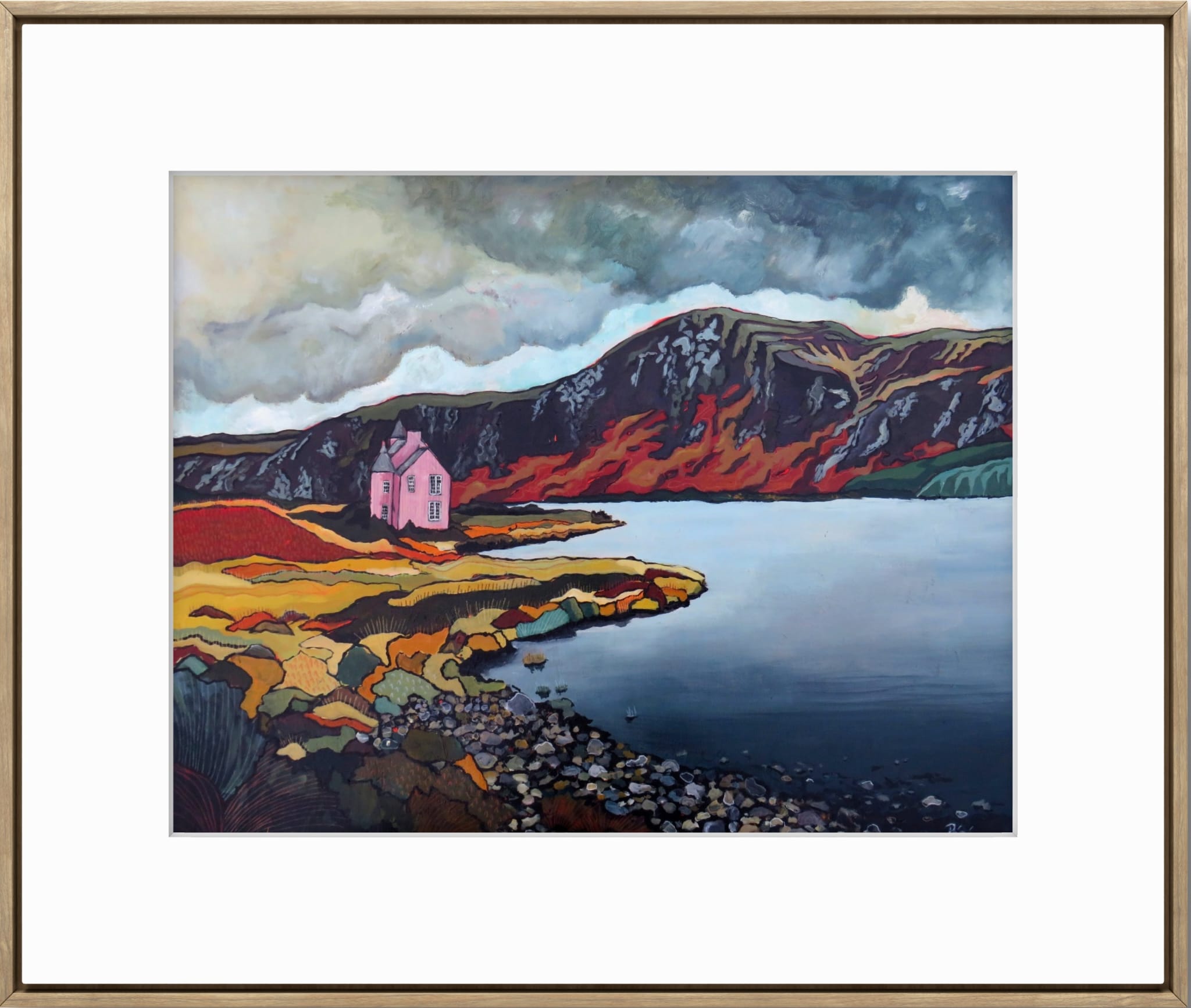 "Loch Glass" A5 Print (Mounted A4)