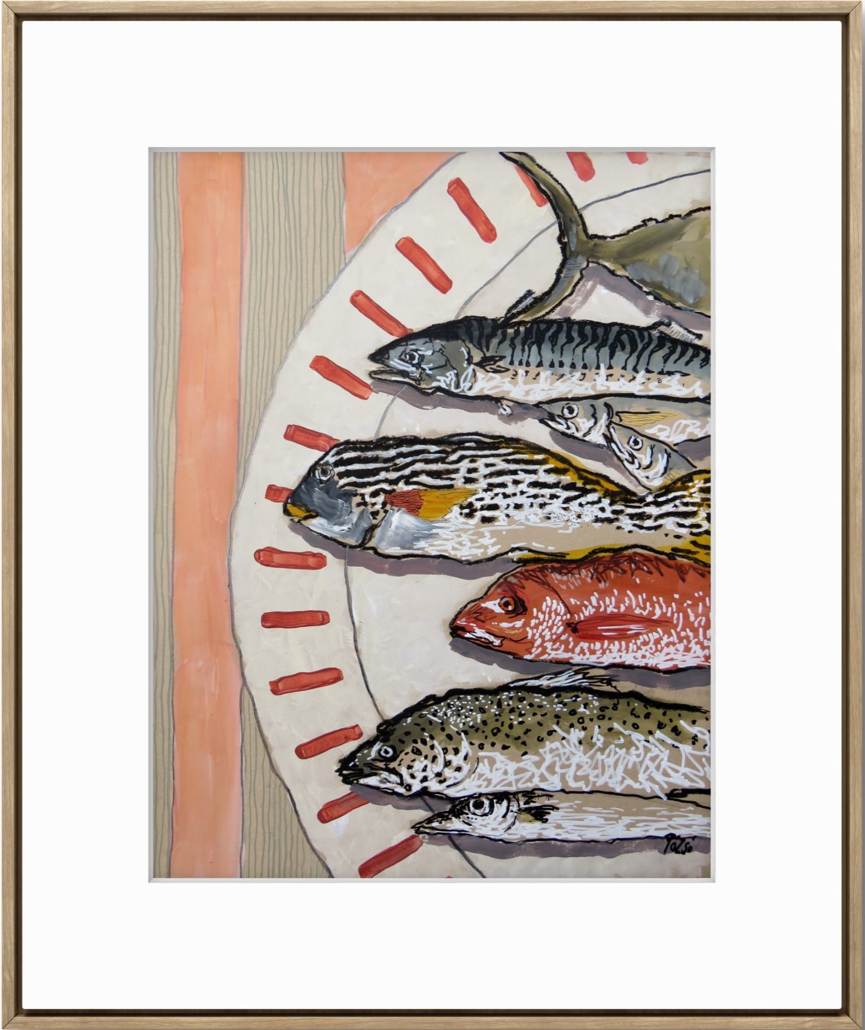 "A Plate of Many Waters" A5 Print (Mounted A4)