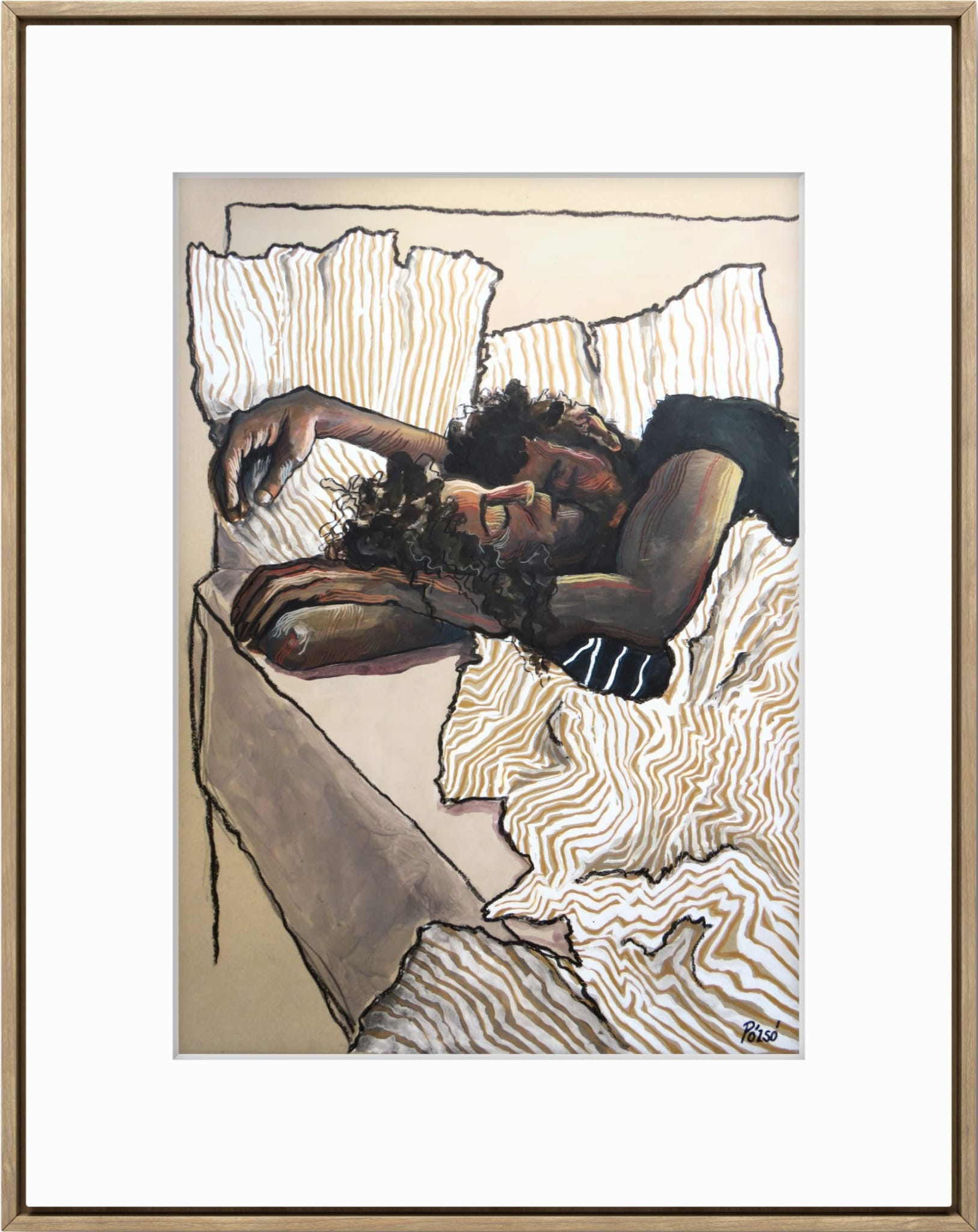 "Enlacés" - A3 Fine Art Print (Mounted A2)