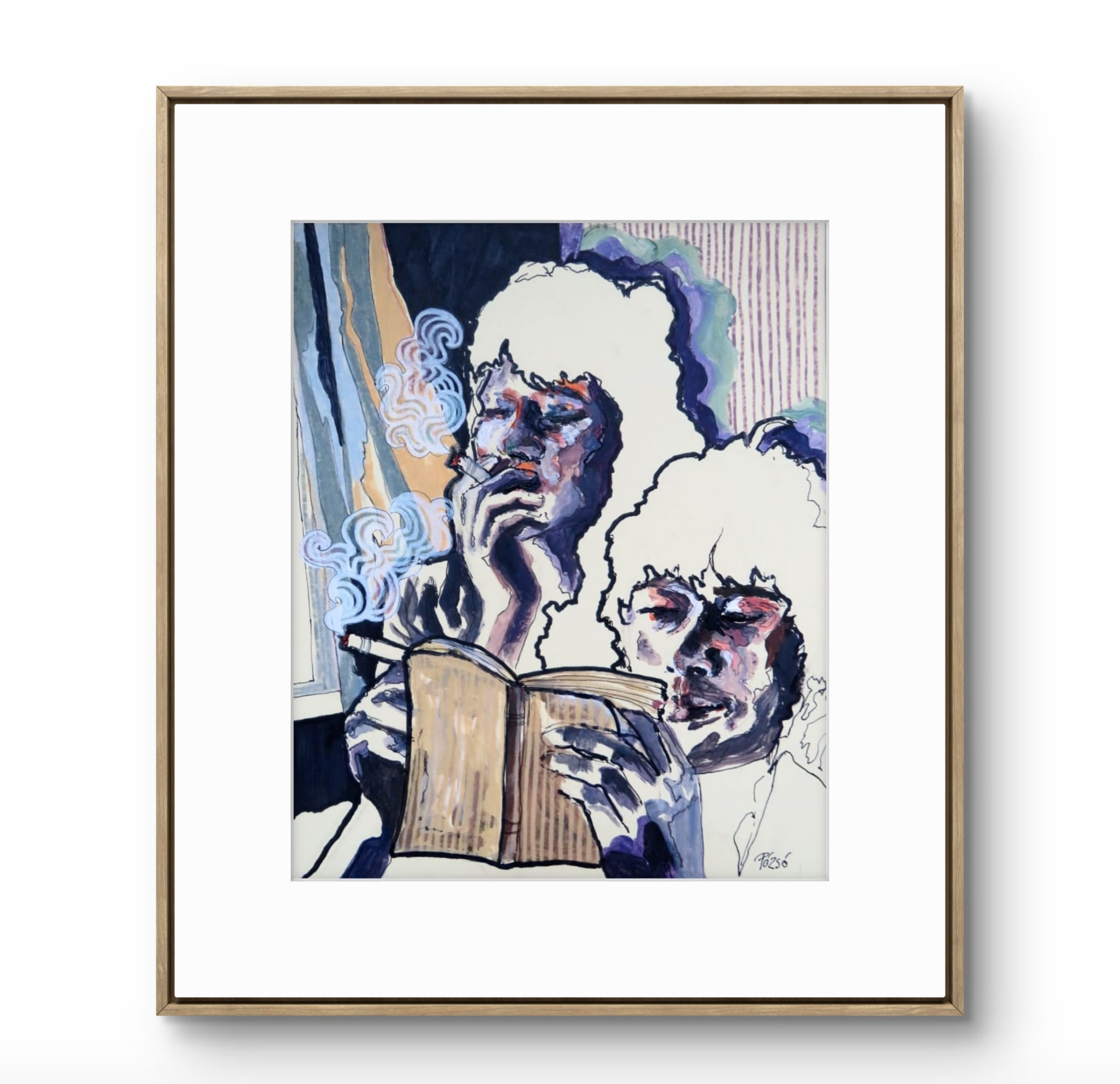 "Daily synchronicity" A5 Print (Mounted A4)