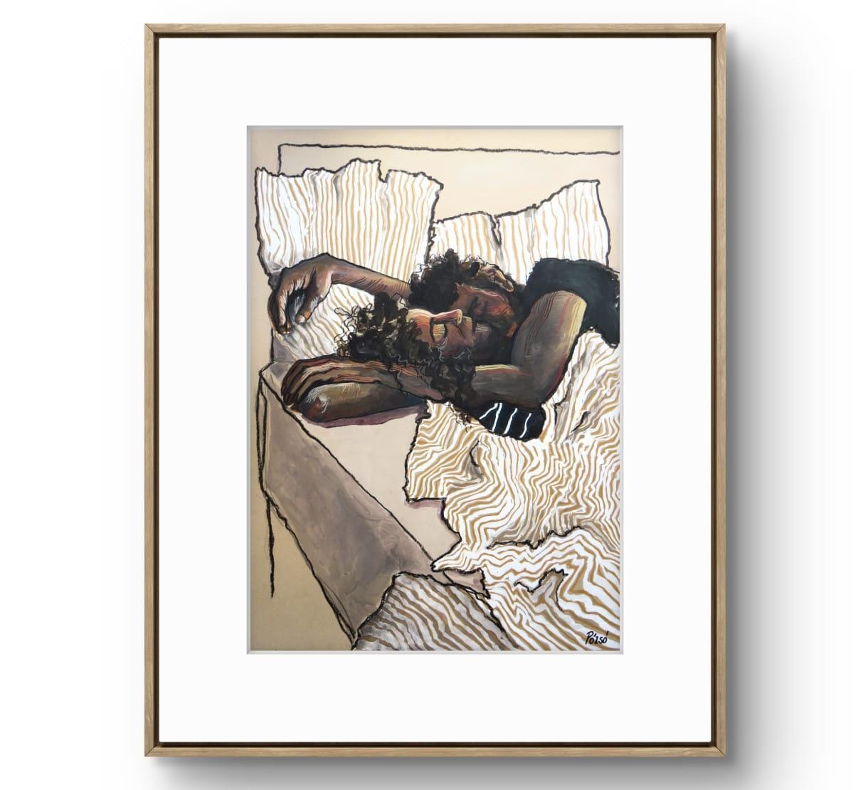 "Enlacés" - A5 Fine Art Print (Mounted A4)