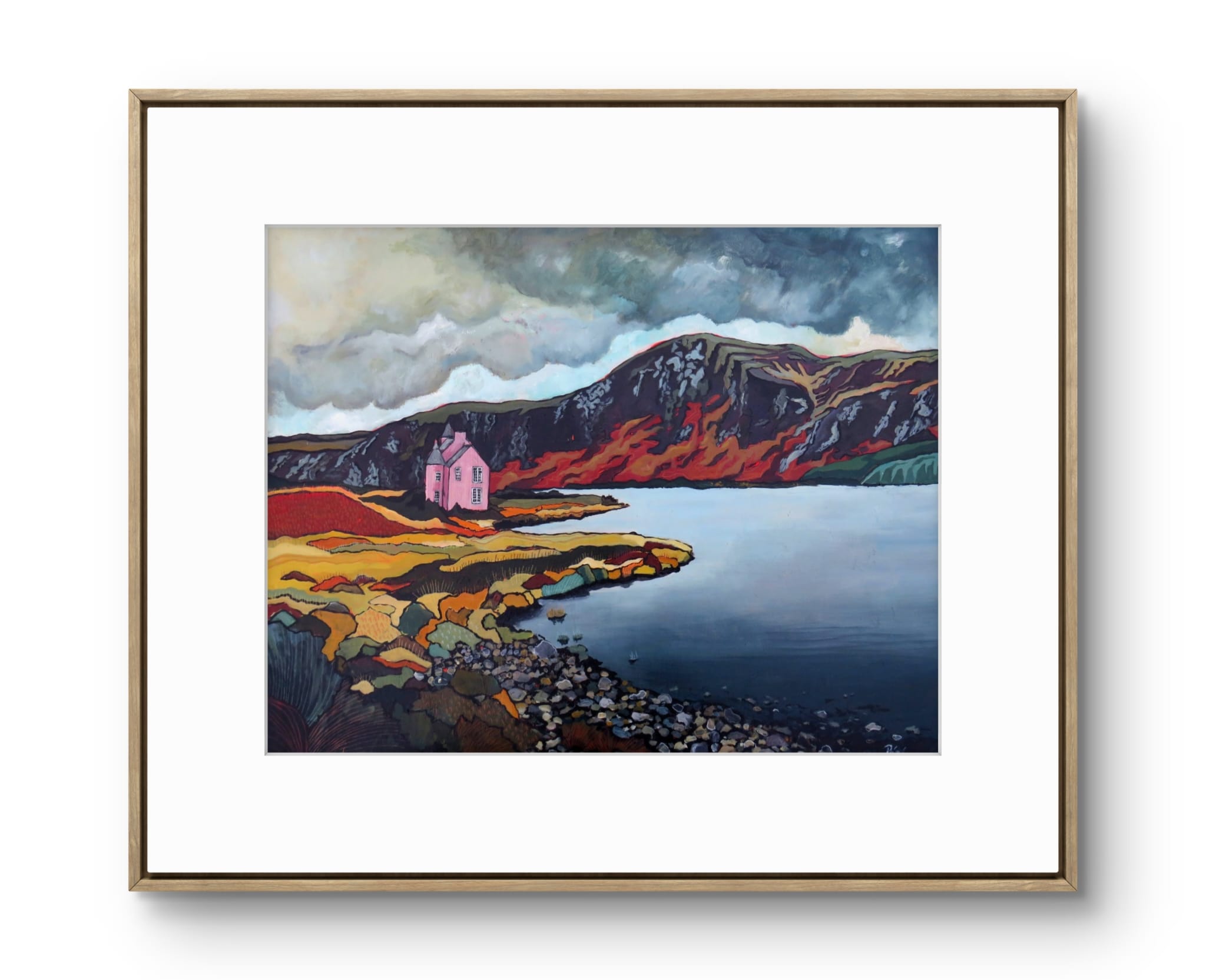 "Loch Glass" A5 Print (Mounted A4)