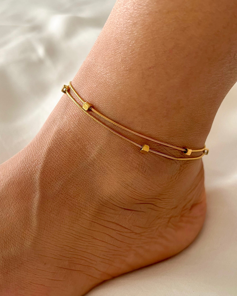 Layered Anklet