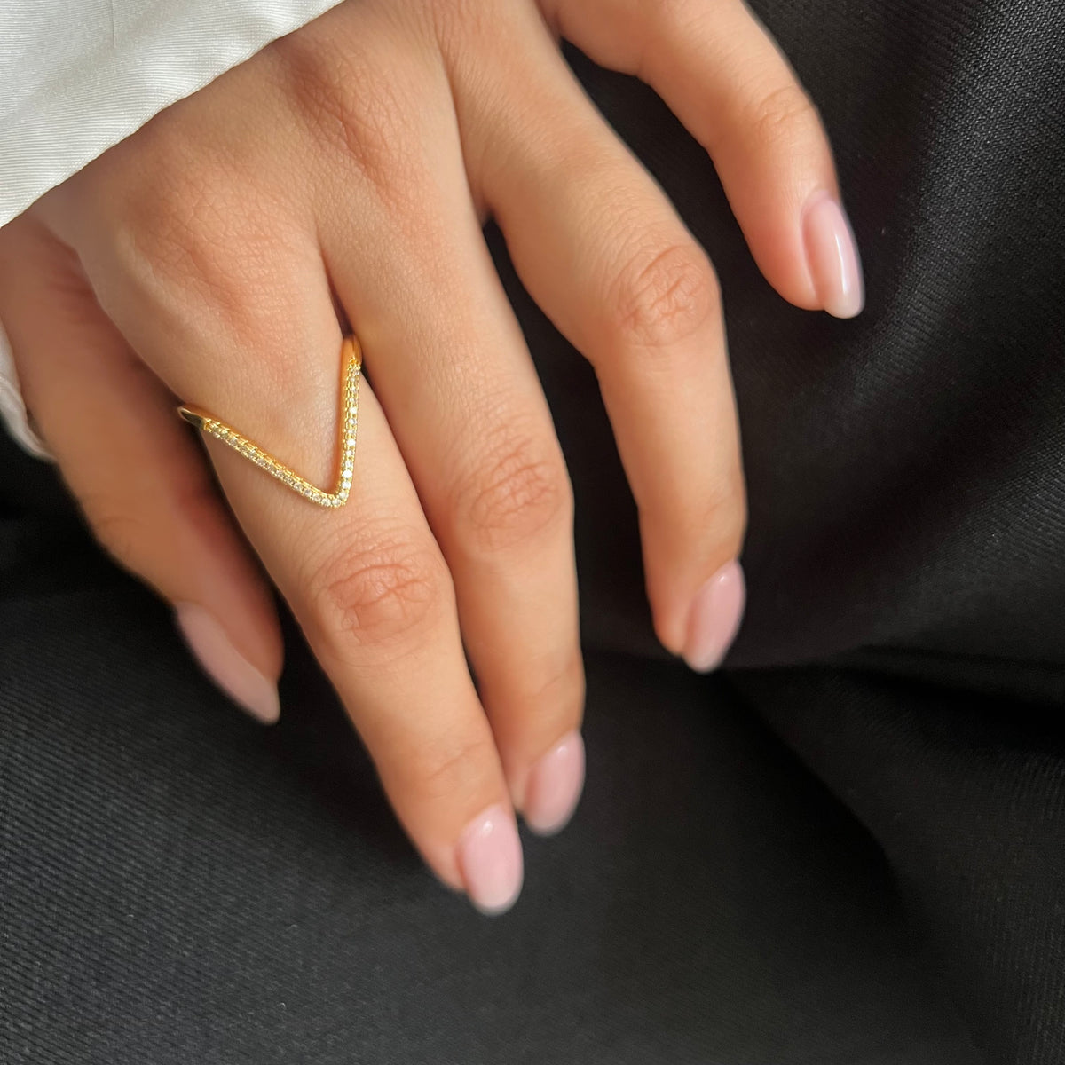 V Ring Free Size