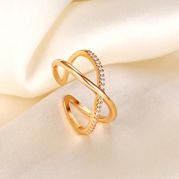 Cross Ring Free Size