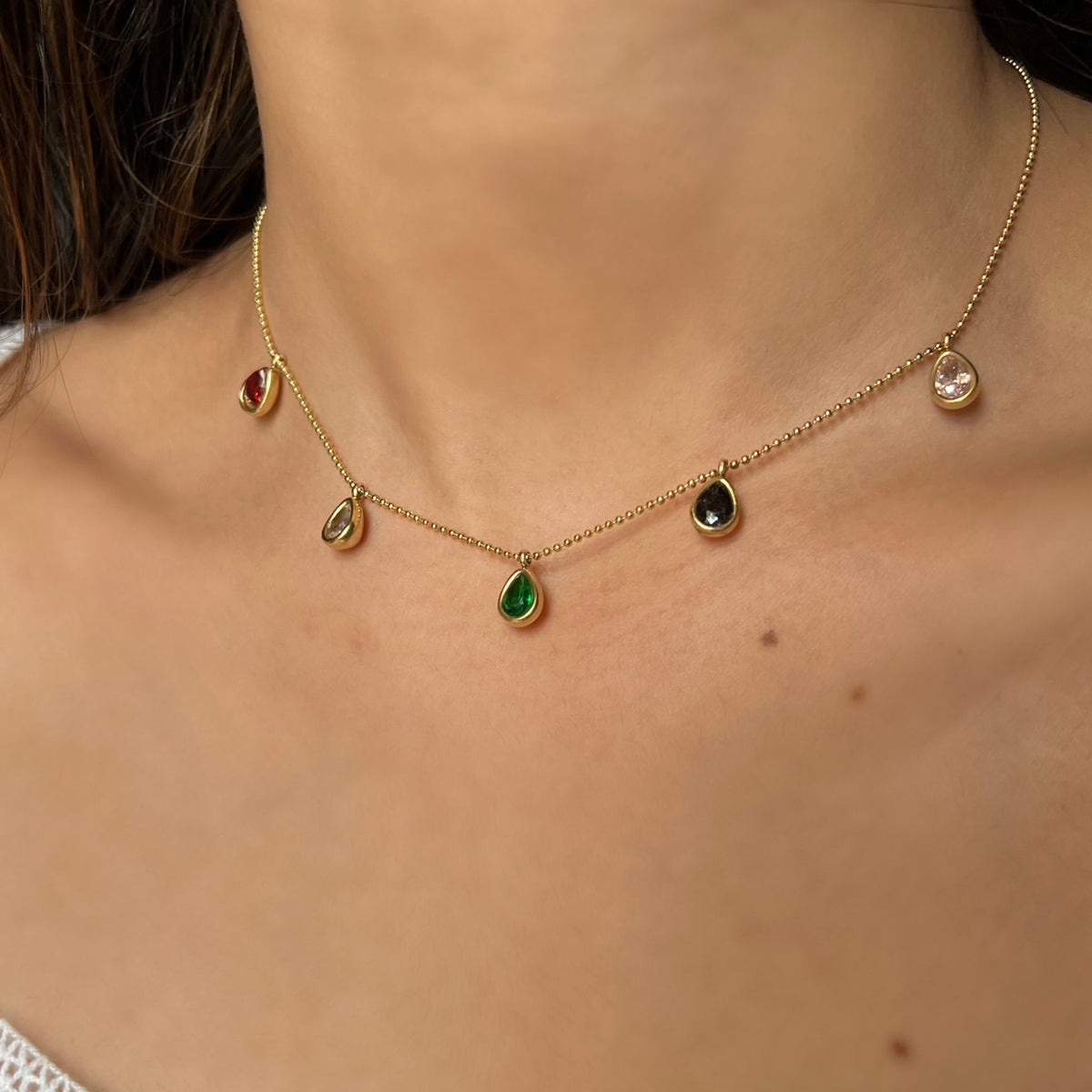 Multi beads Necklace 