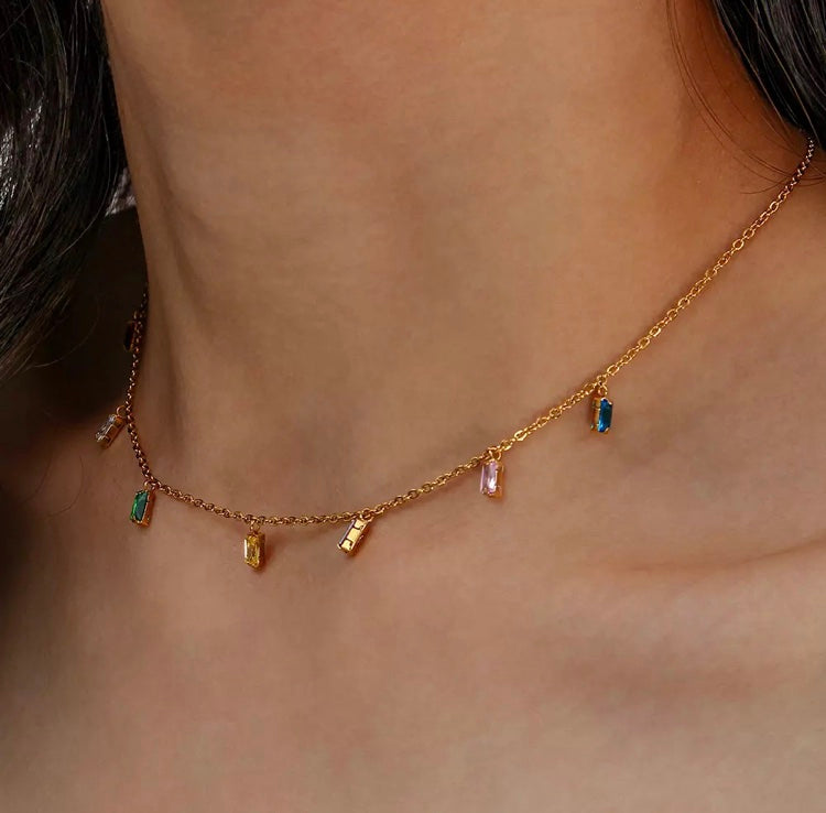 Multi hanging Necklace 