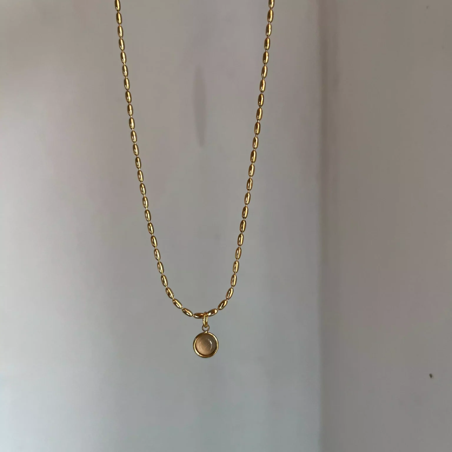 Rice Bead  Necklace