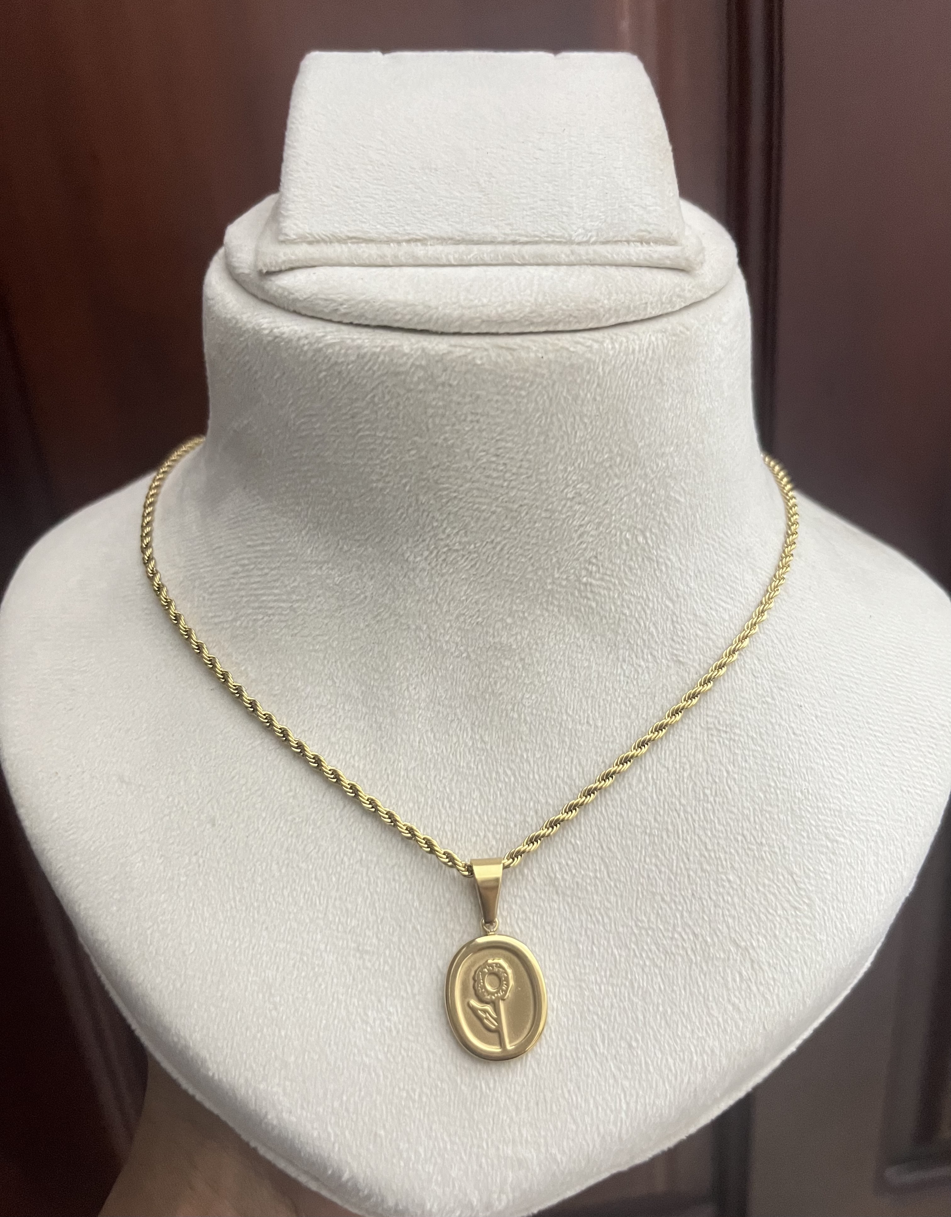 Vintage Rope Necklace 