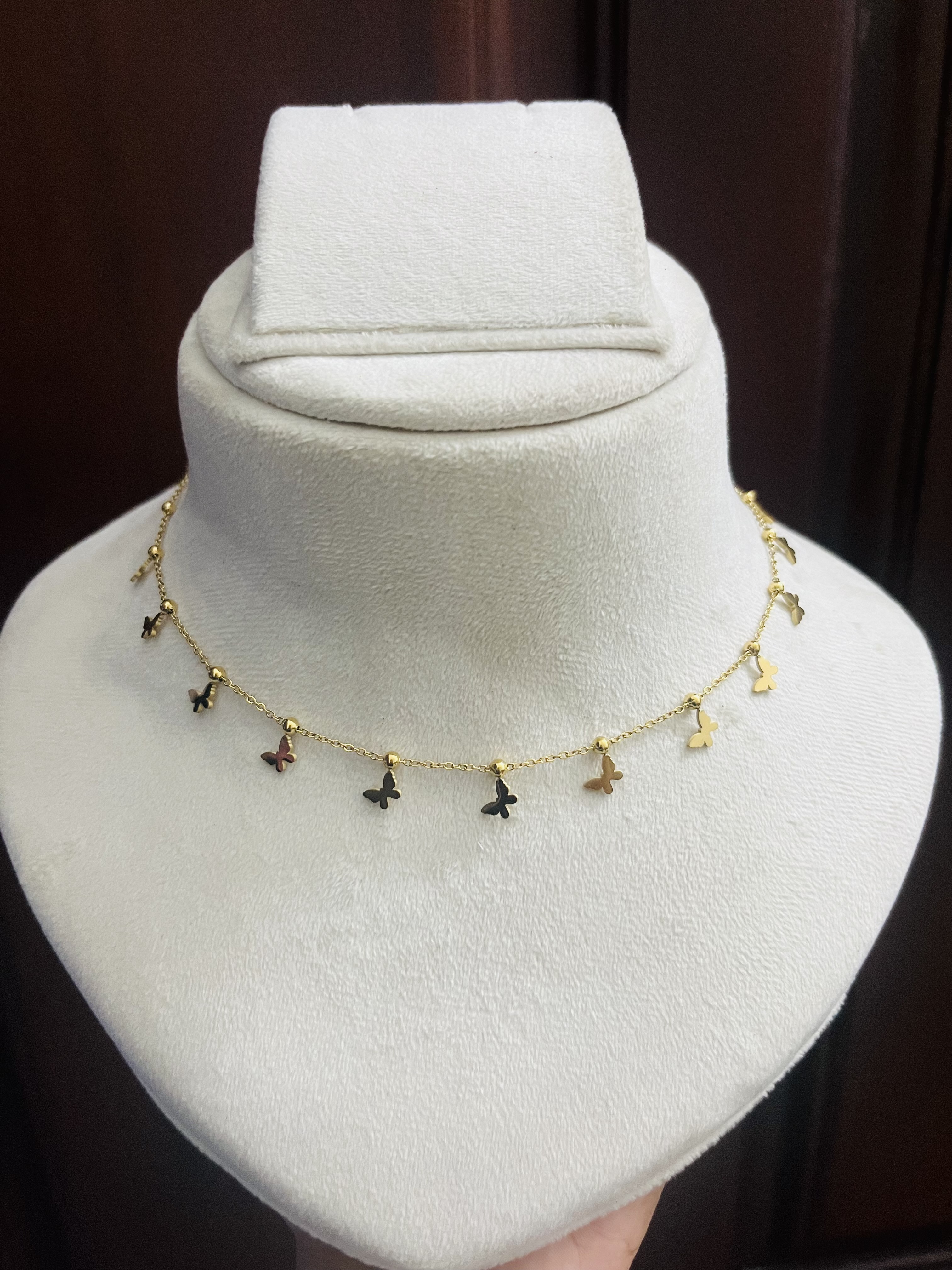 Butterfly parasparam Charm Necklace