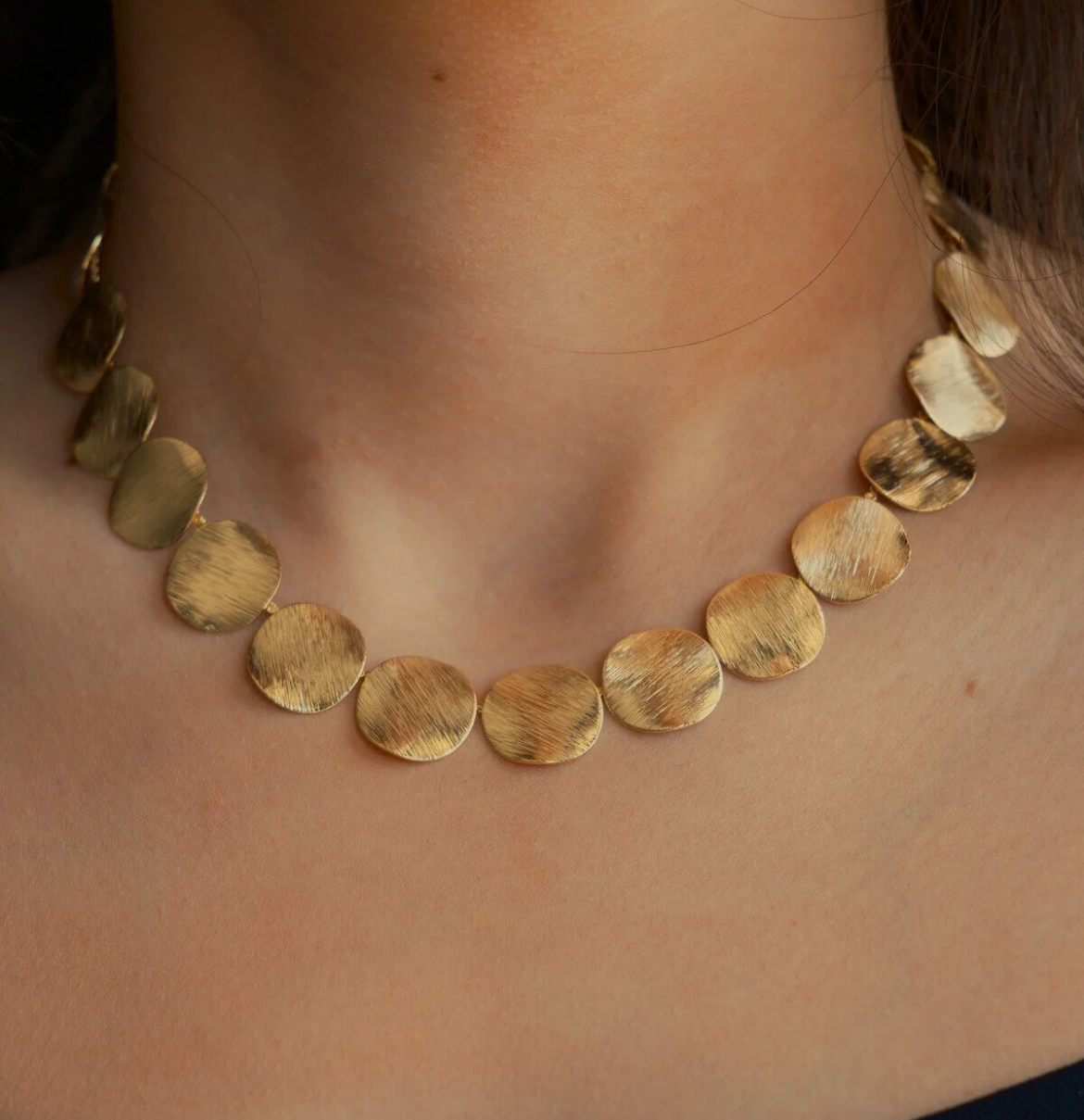 Vintage inspired Coin necklace 