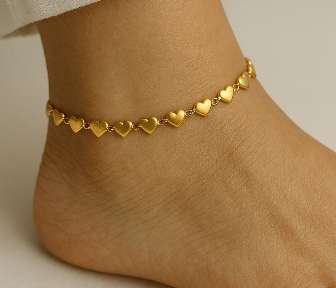 Heart Anklet