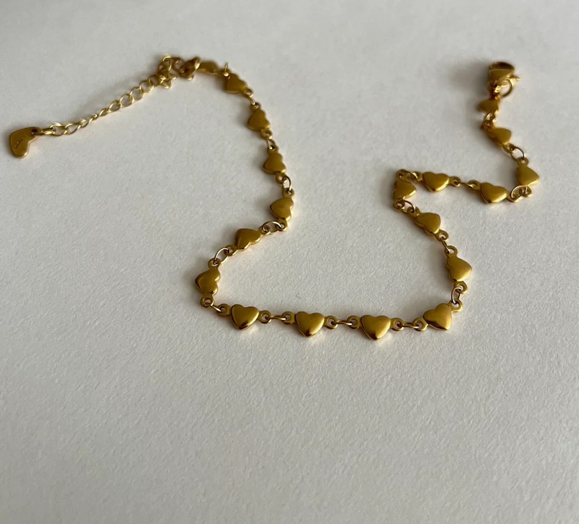 Heart Anklet