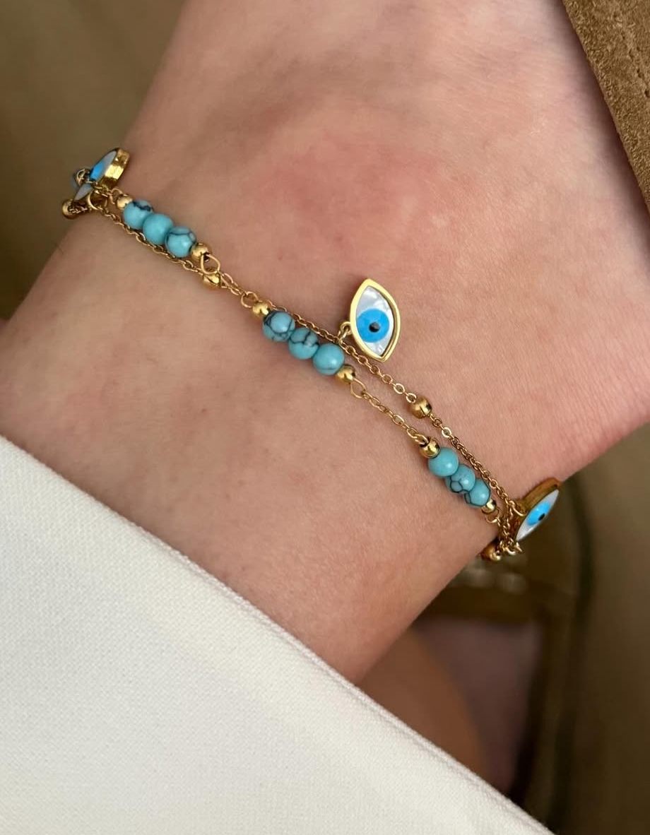 Evil Eye charm Bracelet 