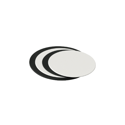 ROND BLANC / NOIR – 1,5 mm