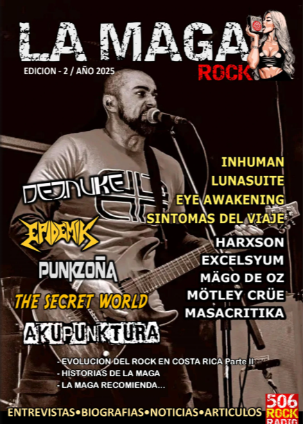 LA MAGA ROCK  #2 Set-Oct 2025 - ₡2000 colones (aprox USD$4)