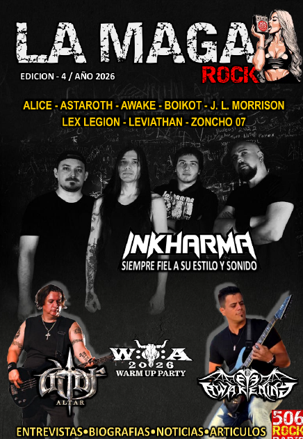 LA MAGA ROCK #4 ENE-ABR  2026 - ₡2000 colones (aprox USD$4) 