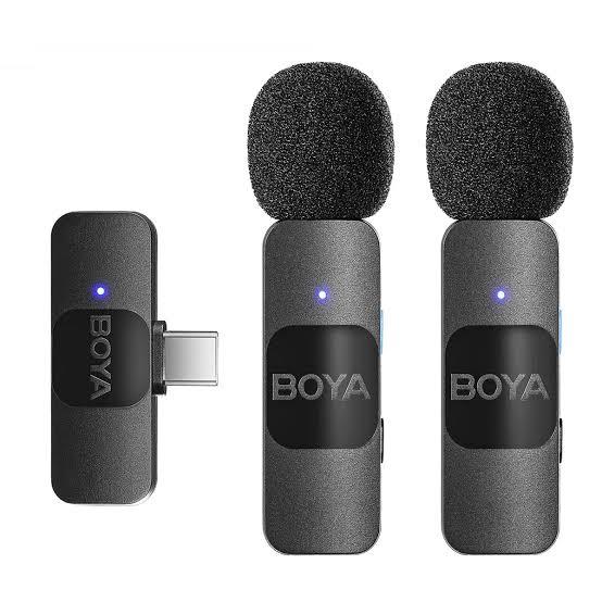 Boya BY V20 C Type Dual Collar Wireless Microphone Price in Islamabad