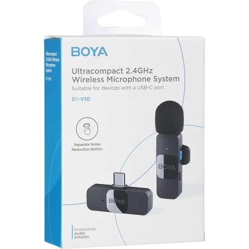 Boya BY V10 C Type Wireless Collar Microphone Price in Islamabad
