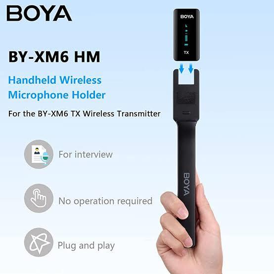 BOYA BY-XM6 HM Handheld Wireless Microphone Holder Price in Islamabad