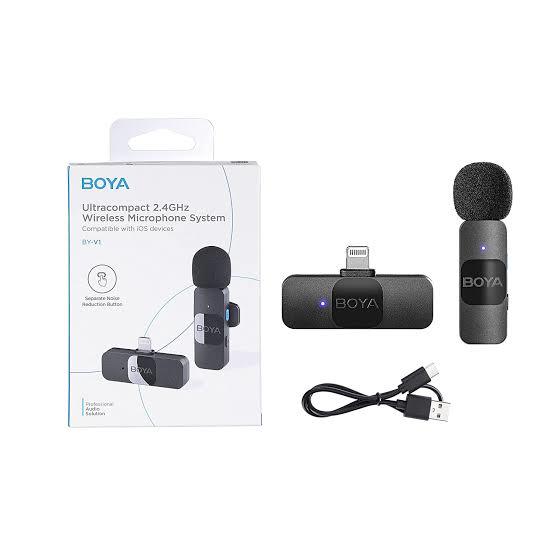 Boya BY V1 Wireless Collar Microphone For iPhone Price in Islamabad