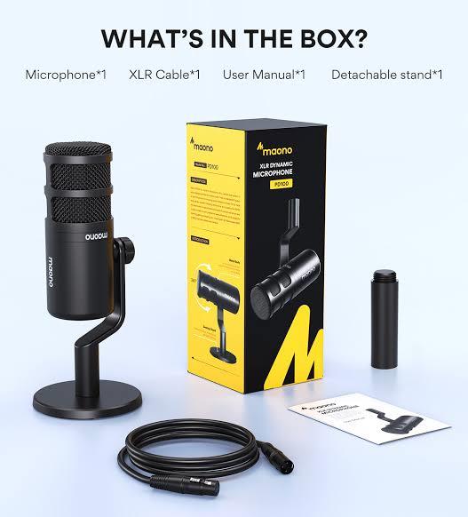 Maono PD100 Podcast Dynamic XLR Microphone Kit Price in Islamabad