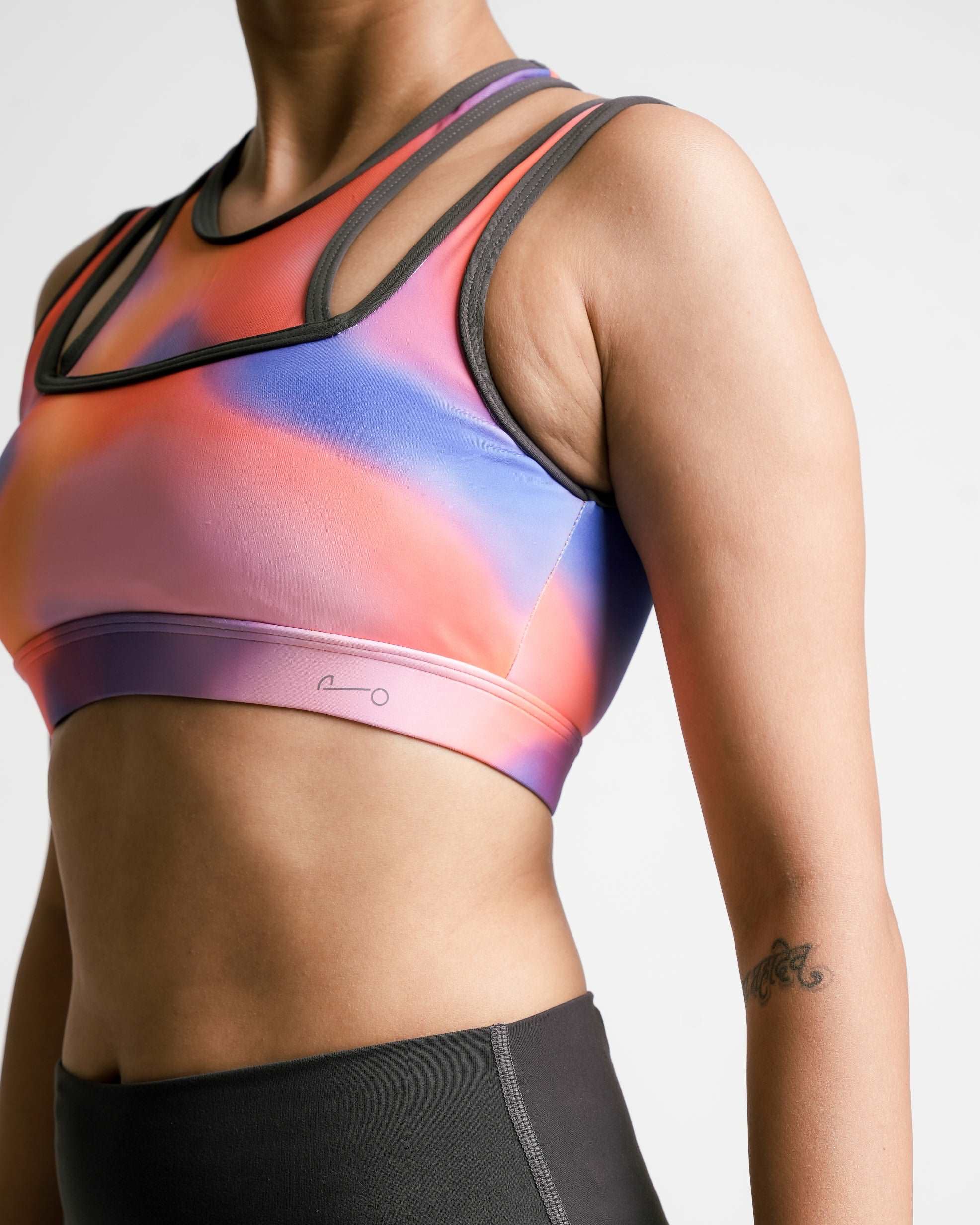 Colorful Sports Bra