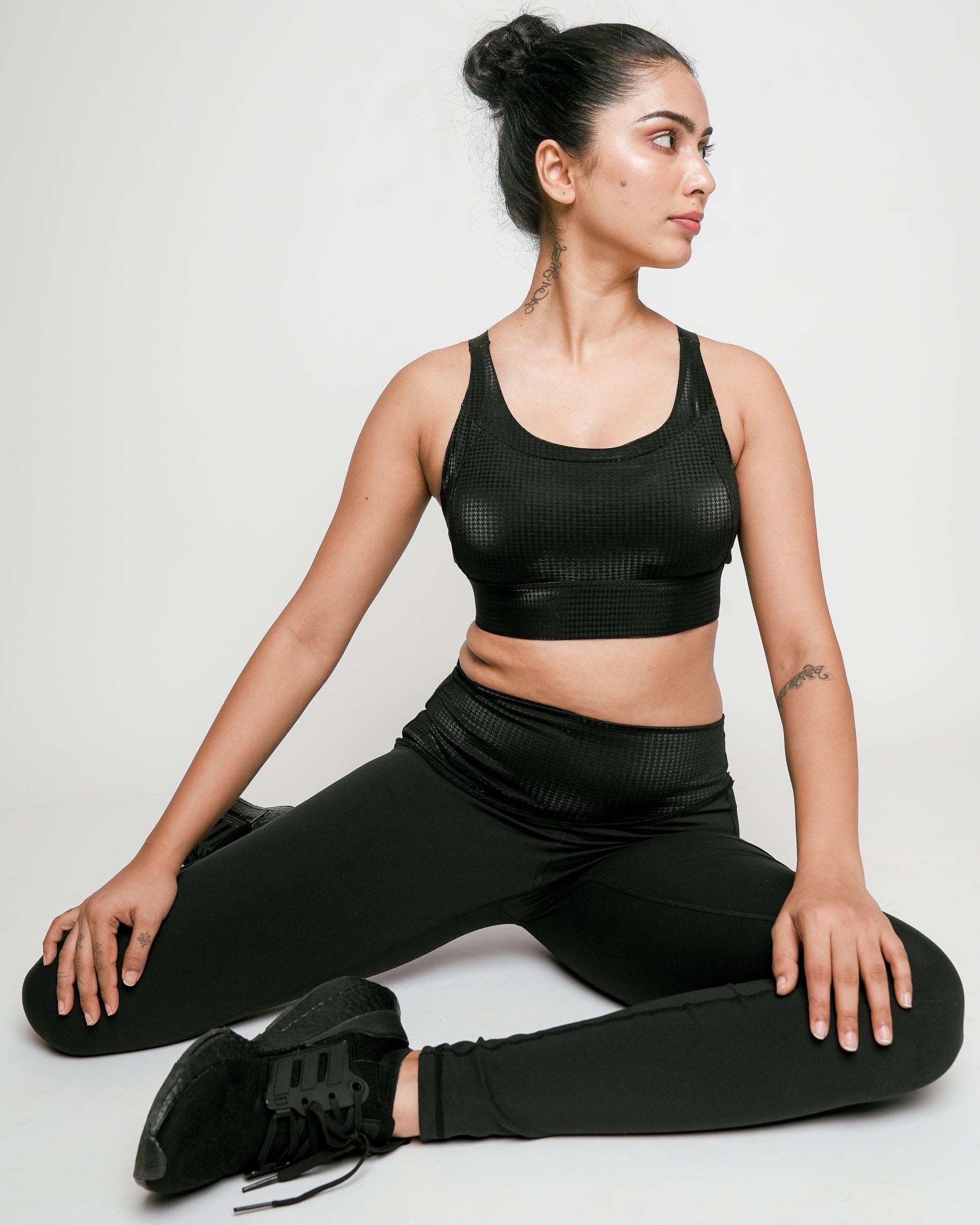 Black High-Waisted Leggings