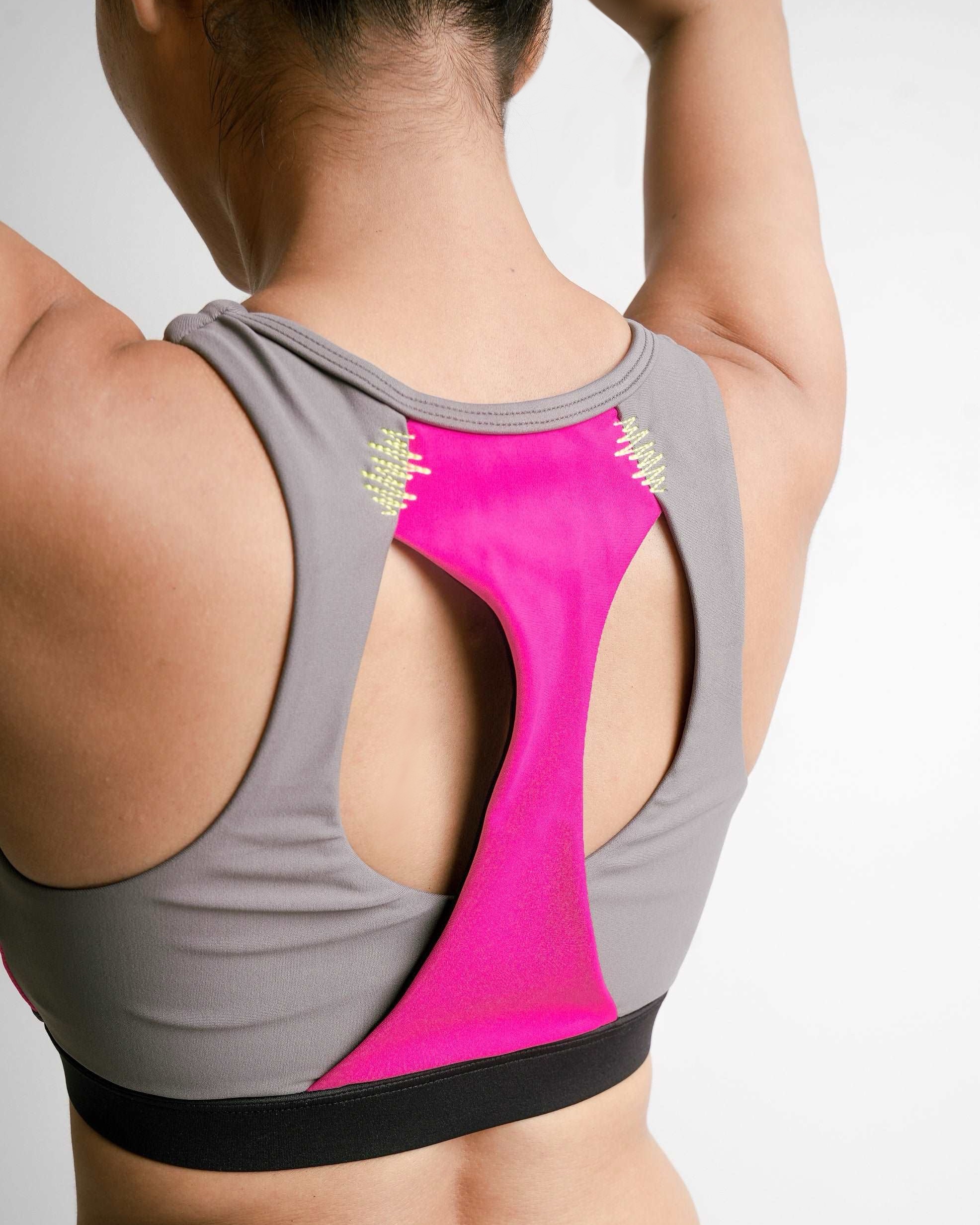 Front-Zip Sports Bra