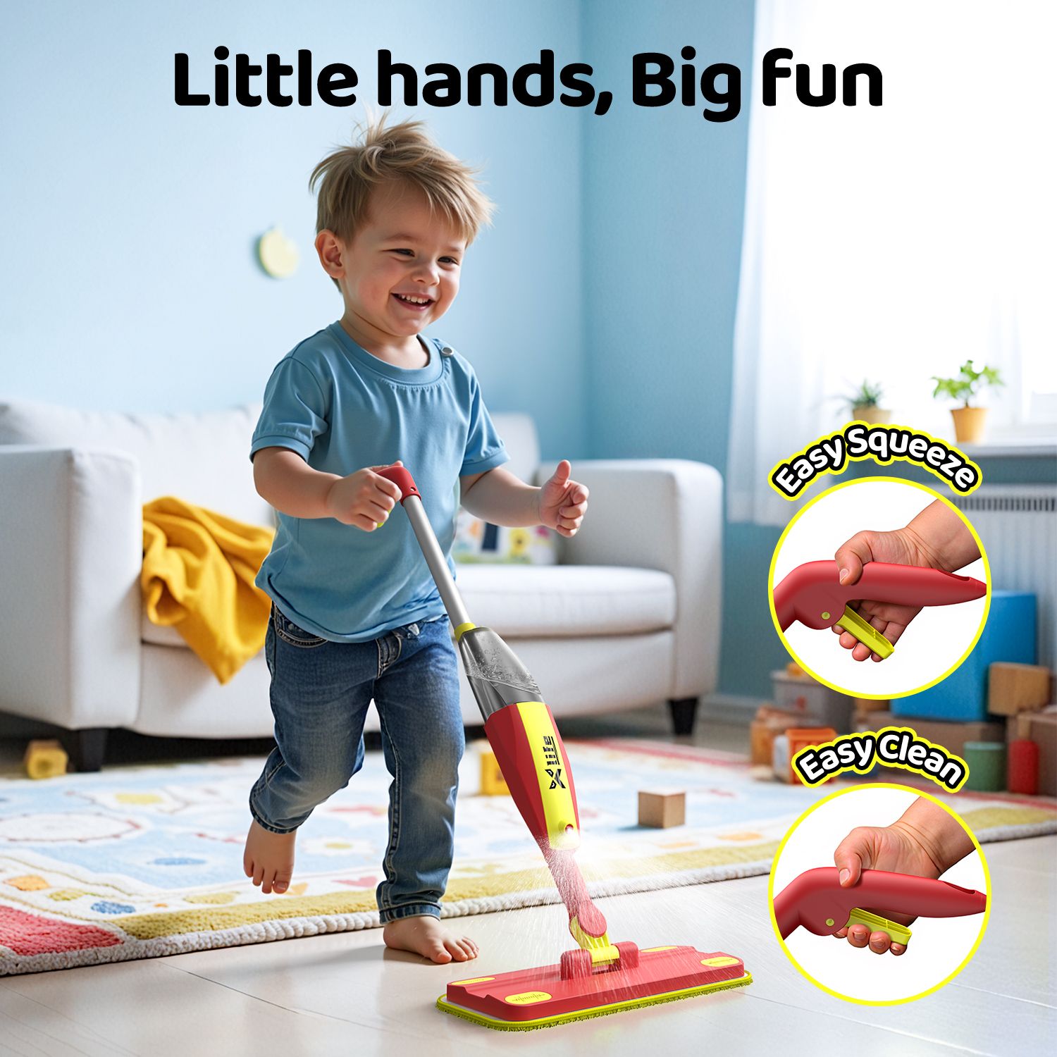 Xlife Toy Spray Mop for Kids